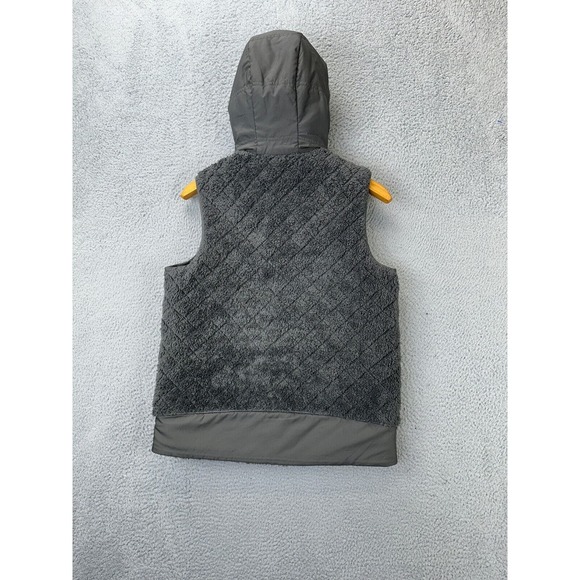 Patagonia Los Gatos Vest, Grey Reversible Full Zip Hoodie - MEDIUM - Picture 4 of 14